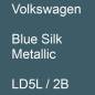 Preview: Volkswagen, Blue Silk Metallic, LD5L / 2B.